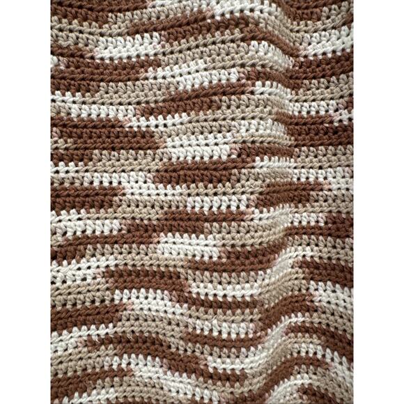 Lusana Keira Crochet Midi Dress Women’s Size 4 Sexy Slit Sexy Coastal Vacation - Picture 7 of 8